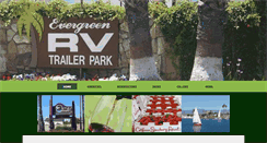 Desktop Screenshot of evergreenrvpark.com